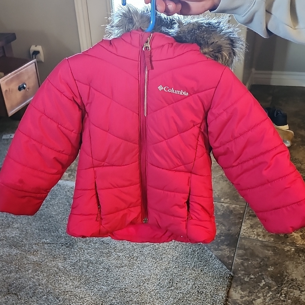 Columbia Kids' Vibrant Red Puffer Coat